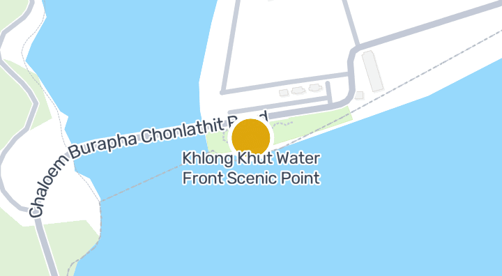 แผนที่แสดงKhlong Khut Water Front Scenic Point