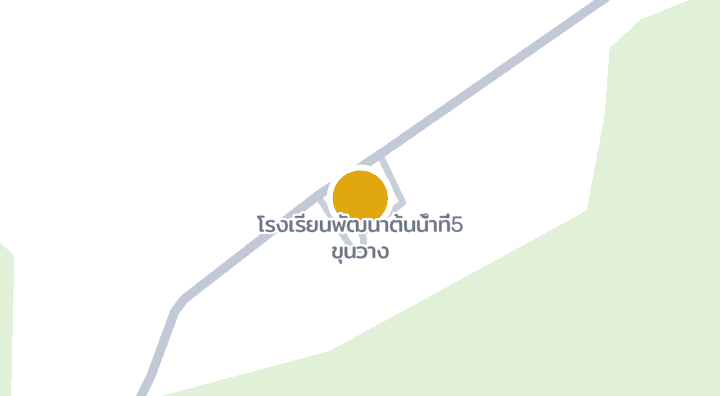 Map showing โรงเรียนพัฒนาต้นน้ำที่5 ขุนวาง