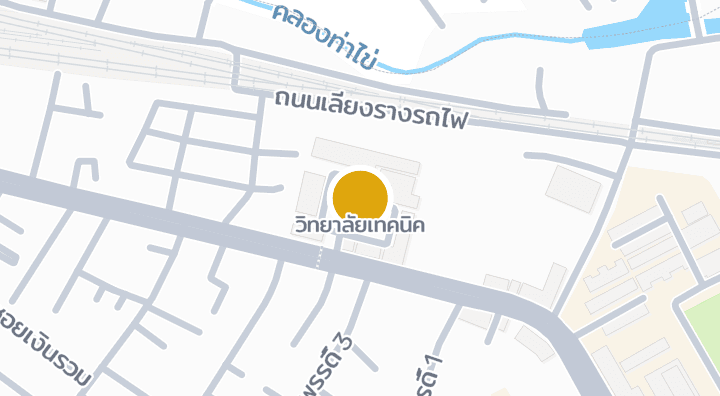 显示วิทยาลัยเทคนิค的地图