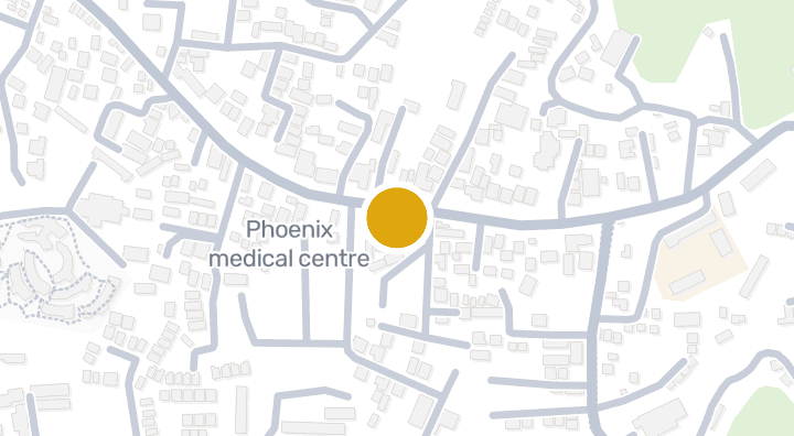 แผนที่แสดงSmith's gym