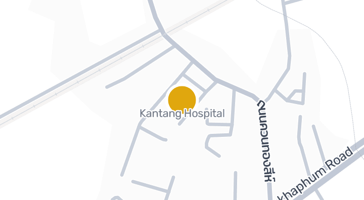 แผนที่แสดงโรงพยาบาลกันตัง