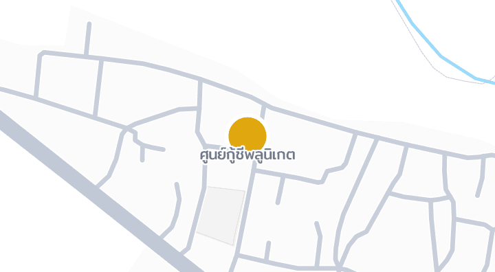 แผนที่แสดงศูนย์กู้ชีพลูนิเกต