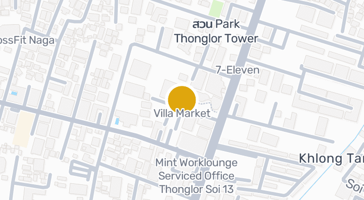 แผนที่แสดงVilla Market