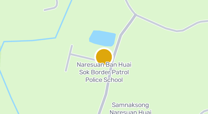 显示Naresuan Ban Huai Sok Border Patrol Police School的地图