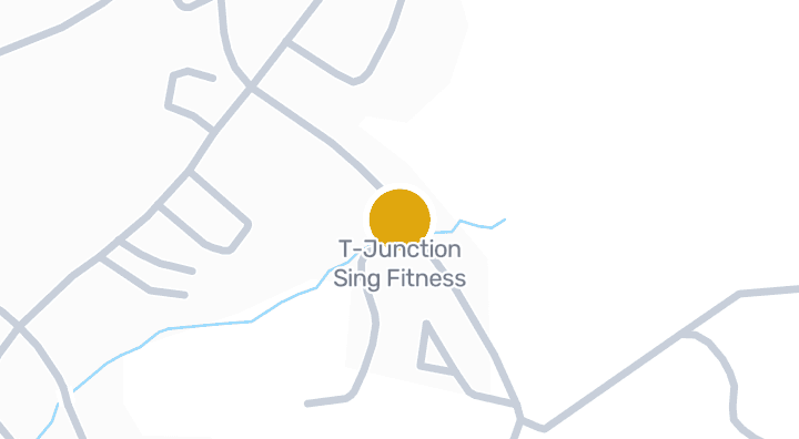 แผนที่แสดงT-Junction Sing Fitness