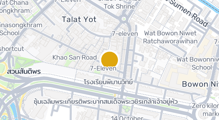 Map showing Buddy Shopping Plaza