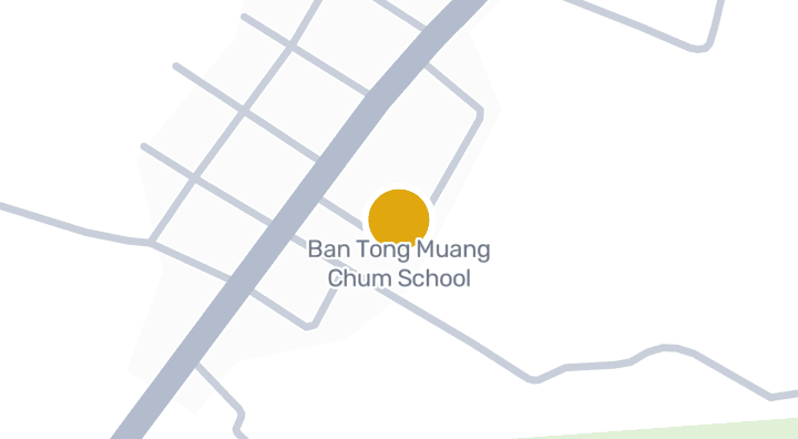 แผนที่แสดงโรงเรียนบ้านตองม่วงชุม
