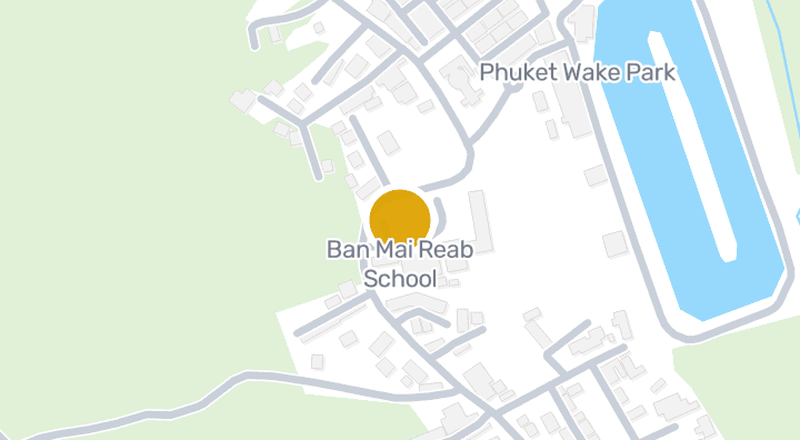 แผนที่แสดงโรงเรียน อบจ. บ้านไม้เรียบ