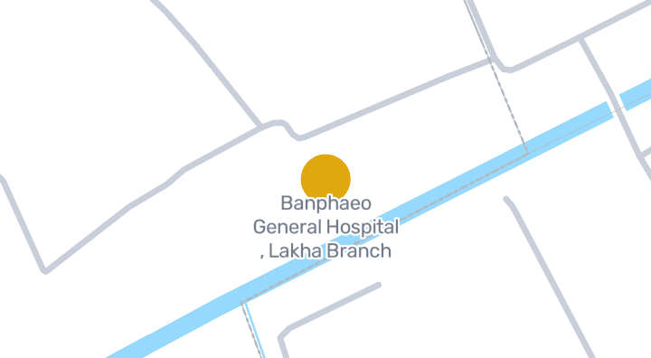Carte montrant Banphaeo General Hospital , Lakha Branch