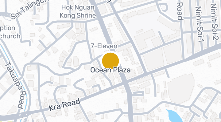 แผนที่แสดงOcean Plaza