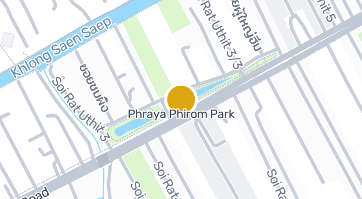 Carte montrant Phraya Phirom Park