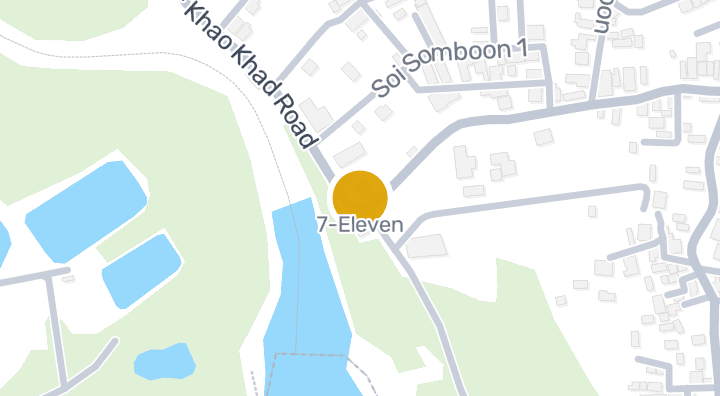 แผนที่แสดง7-Eleven