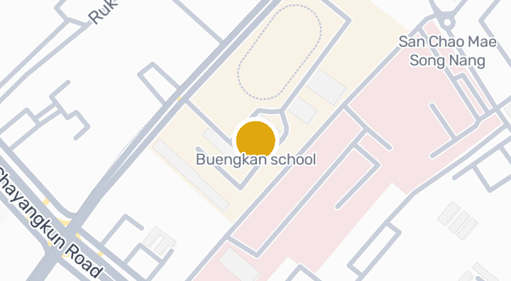 แผนที่แสดงBuengkan school