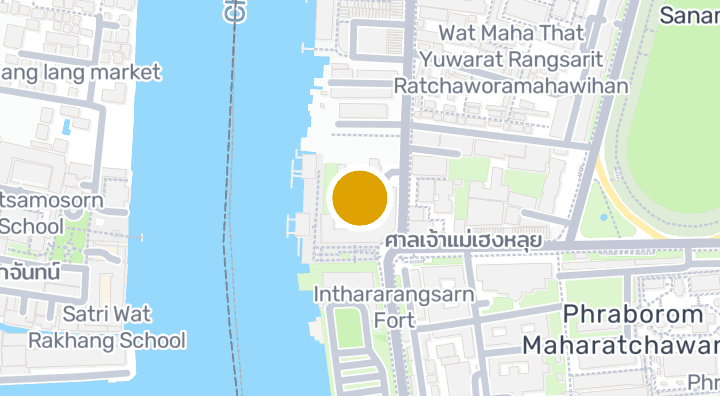 Map showing Thaachang Wangluang