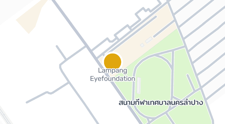 แผนที่แสดงLampang Eye Foundation