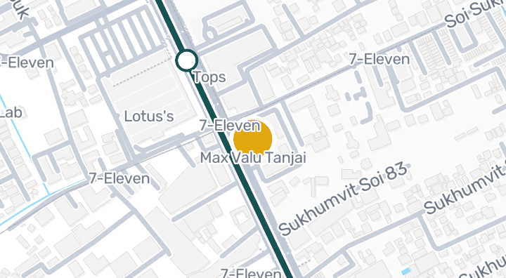 Map showing Max Valu Tanjai