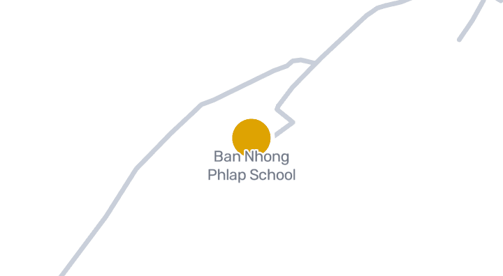 Map showing Ban Nhong Phlap School