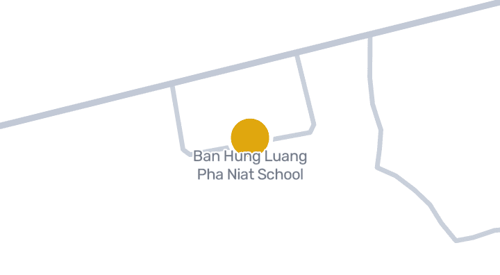 แผนที่แสดงโรงเรียน บ้านหุ่งหลวงพะเนียด