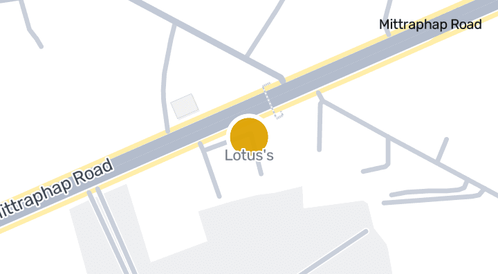 Map showing Lotus's