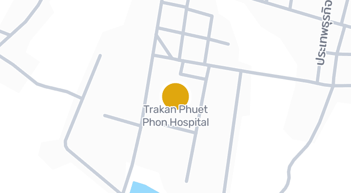 แผนที่แสดงโรงพยาบาลตระการพืชผล