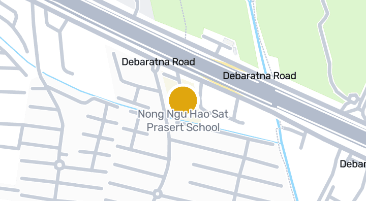Map showing Nong Ngu Hao Sat Prasert School