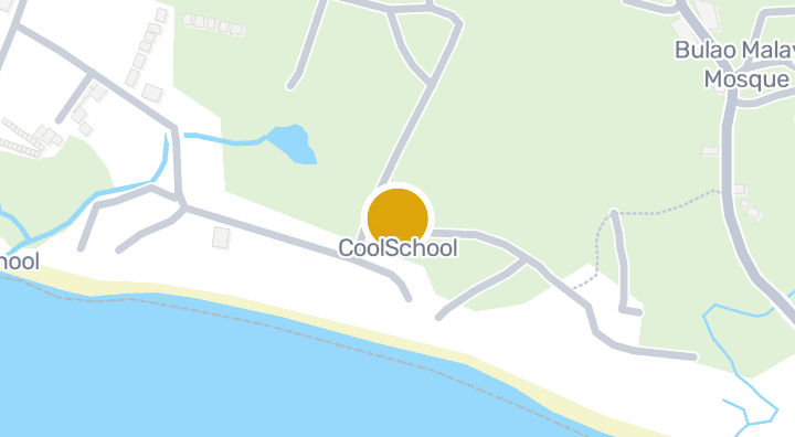 แผนที่แสดงCoolSchool