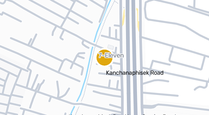Map showing Big C