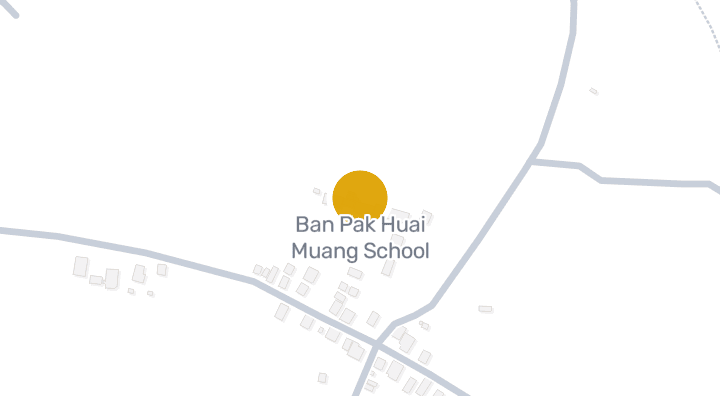 แผนที่แสดงโรงเรียน บ้านปากห้วยม่วง