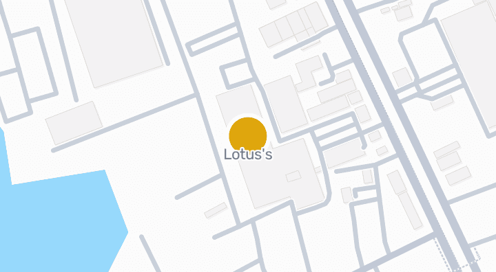 Map showing Lotus's