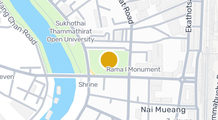 显示สวนกลางเมืองพิษณุโลก的地图