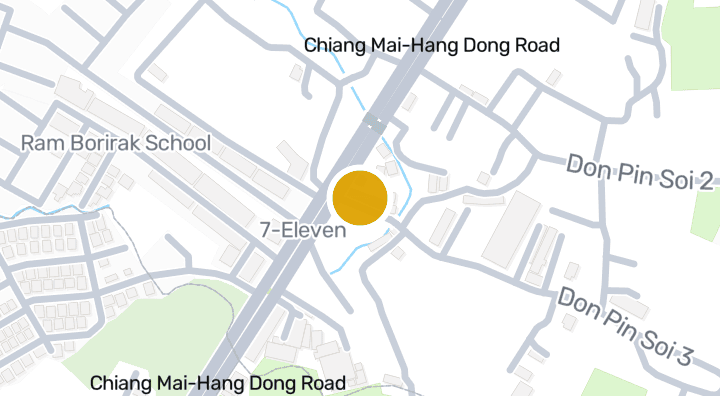 Map showing The Nine Fitness