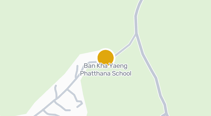 แผนที่แสดงโรงเรียนบ้านขาแหย่งพัฒนา