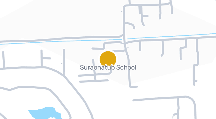 显示Suraonatub School的地图