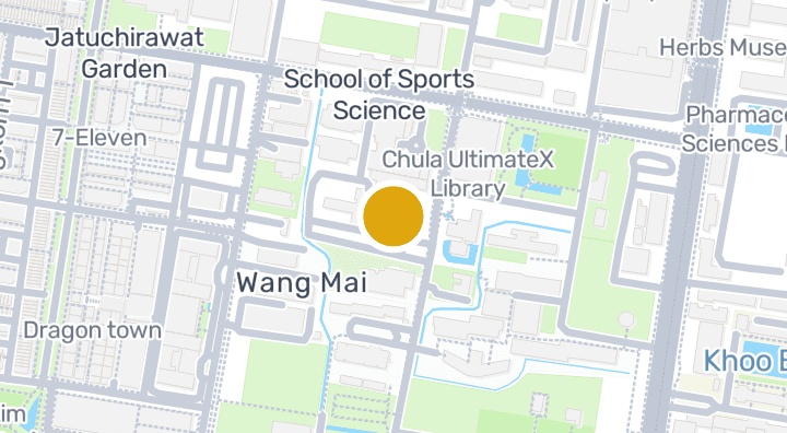 Map showing CU Hangout Space