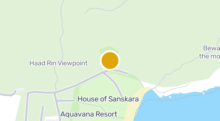 Map showing Venus Resort