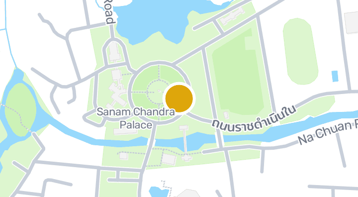 显示Sanam Chandra Palace的地图