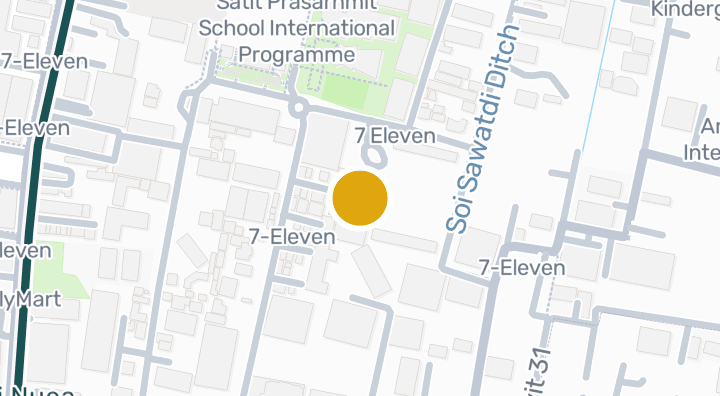 Map showing SWU Demonstration school (Secondary)