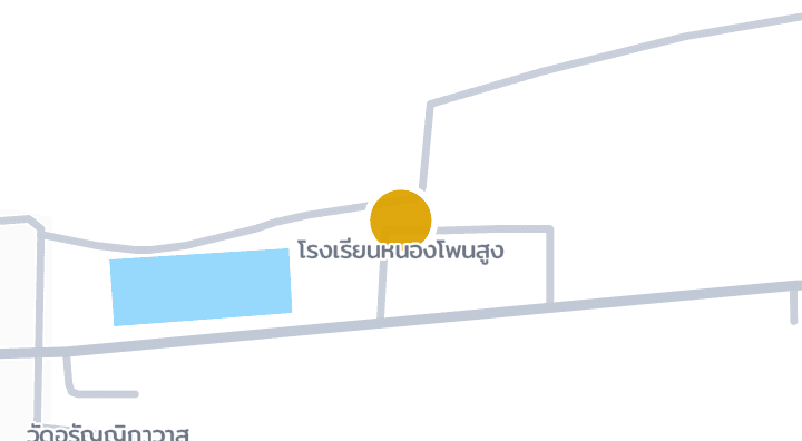 แผนที่แสดงโรงเรียนหนองโพนสูง