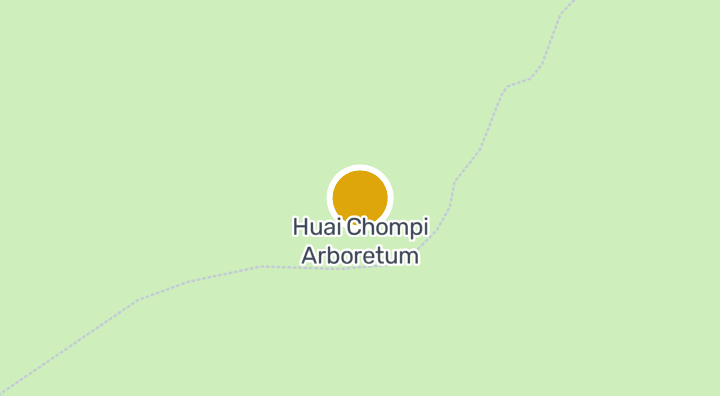 Map showing Huai Chompi Arboretum