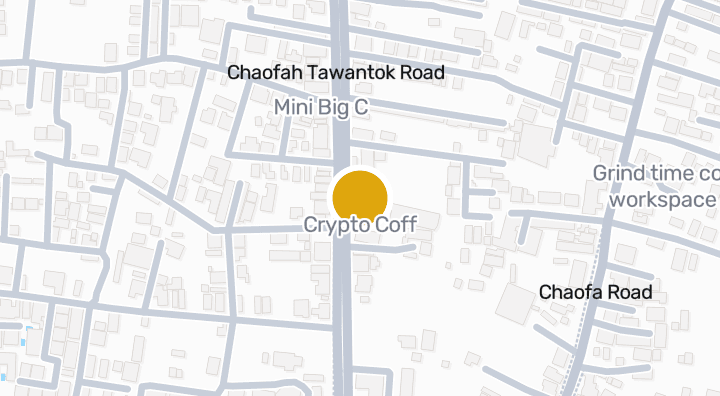 แผนที่แสดงCrypto Coff