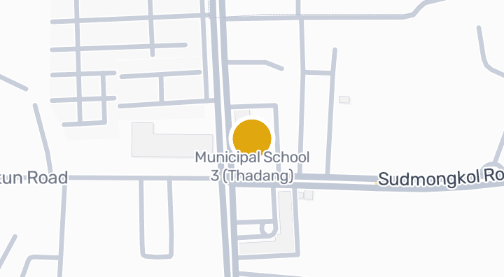 แผนที่แสดงโรงเรียนเทศบาล 3 (ท่าแดง)