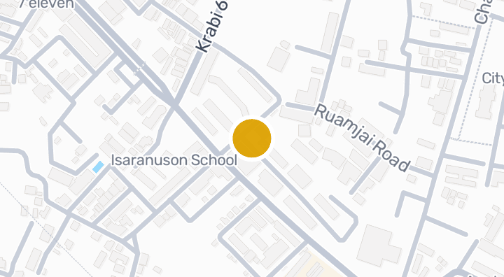 Map showing Ammartpanichnukul School Krabi