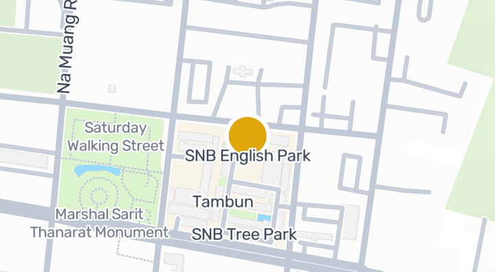 显示SNB English Park的地图
