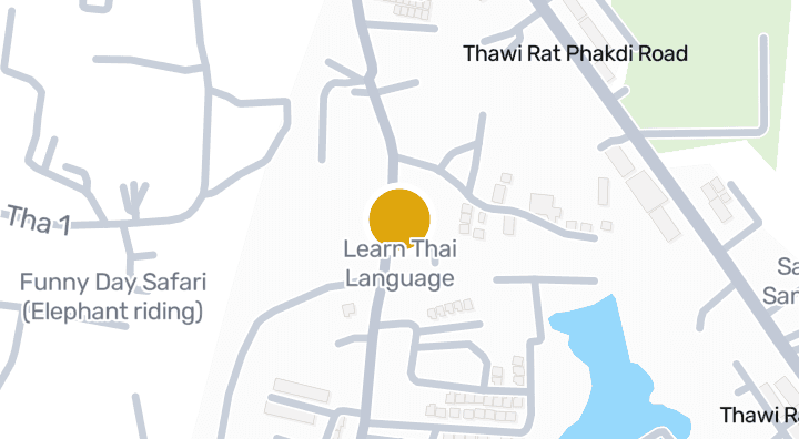 Learn Thai Language 위치 지도