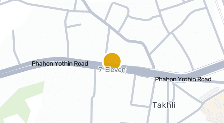 แผนที่แสดง7-Eleven
