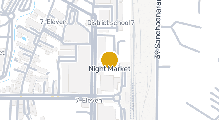 แผนที่แสดงNight Market