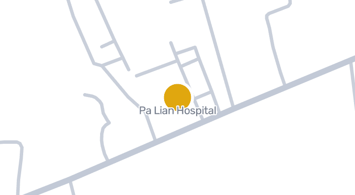 แผนที่แสดงโรงพยาบาลปะเหลียน