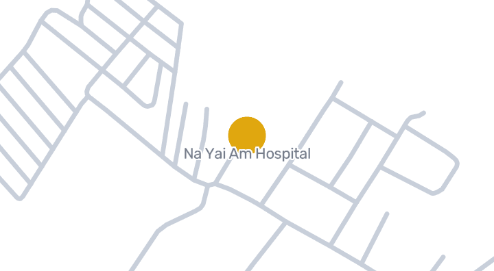 แผนที่แสดงโรงพยาบาลนายายอาม