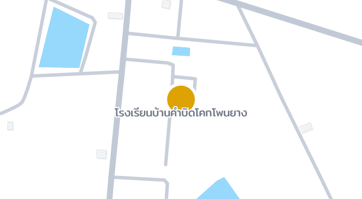 显示โรงเรียนบ้านคำบิดโคกโพนยาง的地图