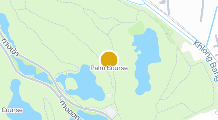 显示Palm Course的地图